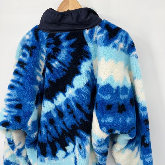 NEW Free People $168 Rocky Ridge Oversized Combo Fleece Jacket Women's Small - Picture 10 of 13